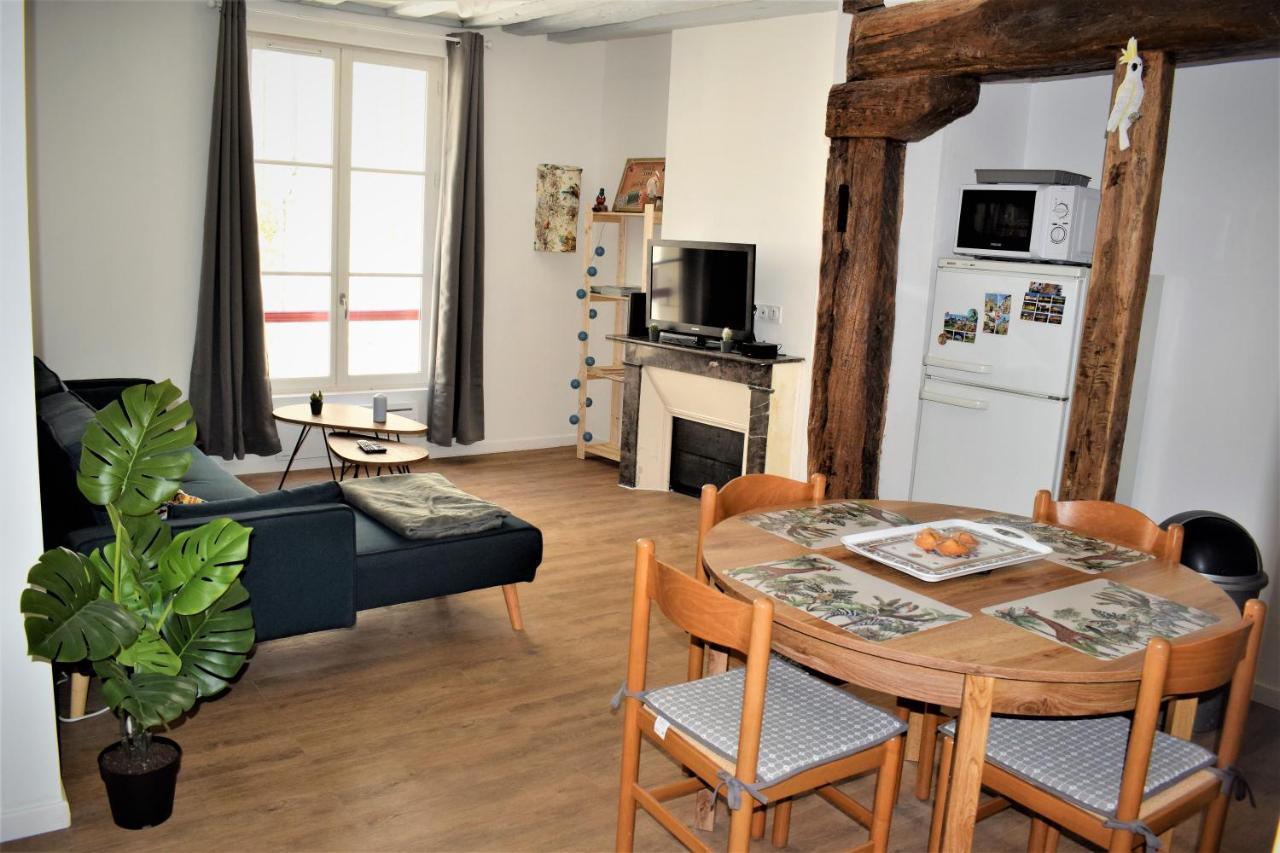 Gite Le Nid Des Zoo Zio, 5Mn Beauval, Appartement Terrasse Centre-Ville แซ็ง-เตญ็อง ภายนอก รูปภาพ